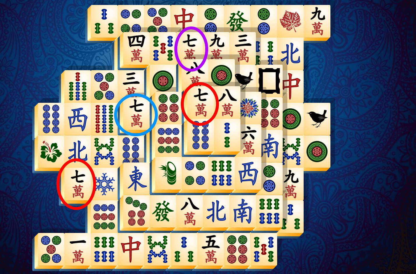 Mahjong Solitaire Pamācība, 9. solis